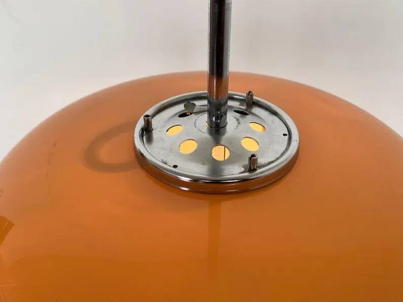 Design mid century Harvey Guzzini Meblo Floor Lamp, Italy 1970s