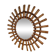 Miroir soleil bambou 1950