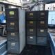 Ronéo metal industrial drawer cabinet for hanging backs