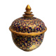 Sucrier bonbonnière pot couvert porcelaine Thaïlande