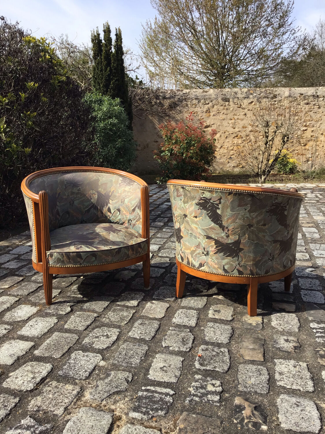 Pair of armchairs