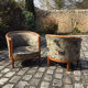 Pair of armchairs