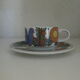Acapulco Villeroy and Boch 8 cups and vintage saucers