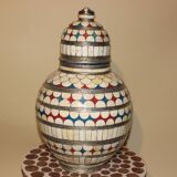 Vase en os