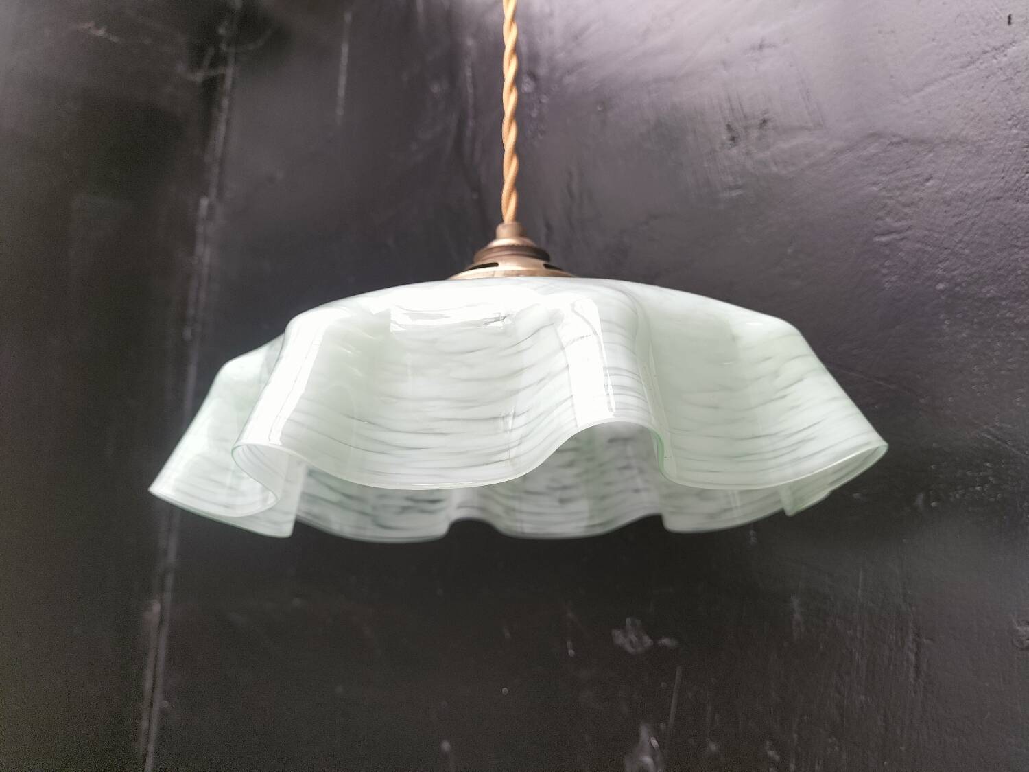 Clichy glass pendant light