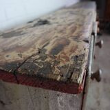 Antique workshop cabinet