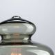Space age chrome and glass table lamp