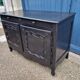 Black Louis XV low sideboard