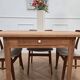 Small rustic farmhouse table