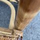 Rattan and cane rocking chair