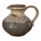 Carafe Vase de Pottery Studio Danoise du Milieu du Siècle de Lovemose, Danemark, années 1960