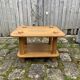 Vintage pine coffee table 1980