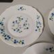 5 Desserts ARCOPAL Véronica Myosotis Vintage Blue Flower