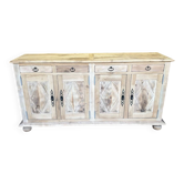 Raw solid oak sideboard