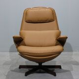 Mid Century Madsen & Schubell MS86 Armchair in Leather