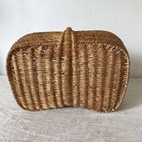 Vintage wicker basket
