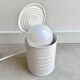 Vintage Pop Art tin can table lamp