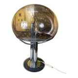 Lamp in chrome and plexiglass 1970