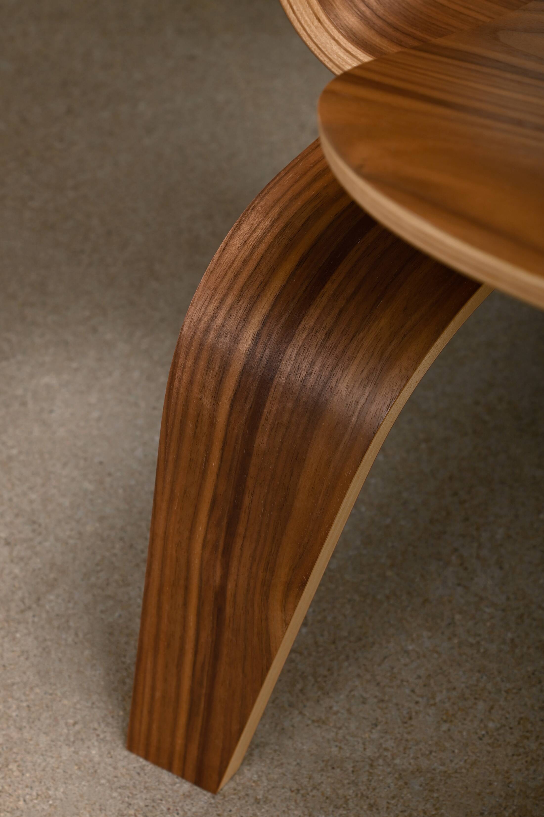 Charles & Ray Eames LCW Walnut Lounge Chair for Herman Miller