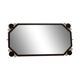 Miroir art déco en fer forgé
