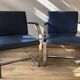 PAIR OF BRNO Knoll ARMCHAIRS, design Mies van der Rohe
