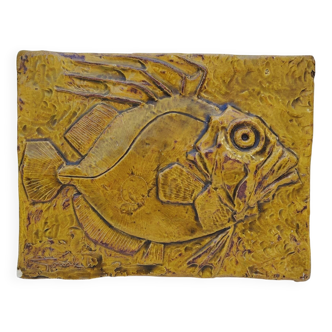 Carreau céramique  poisson Kerbigot Goualc’h