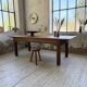 Country farmhouse table in solid beech and oak 2.5m XL