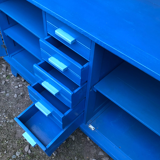 Buffet René Gabriel 1950 oak reconstruction