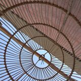 XXL rattan pendant light Natural rattan light