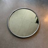 Vintage 1960s Twisted Metal Mirror