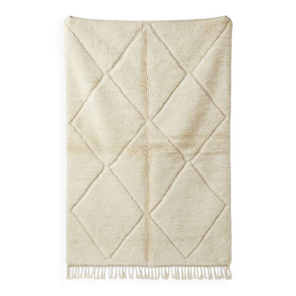 Berber rug with white diamonds 150x250 cm