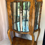 SHOWCASE of Louis XV style curved