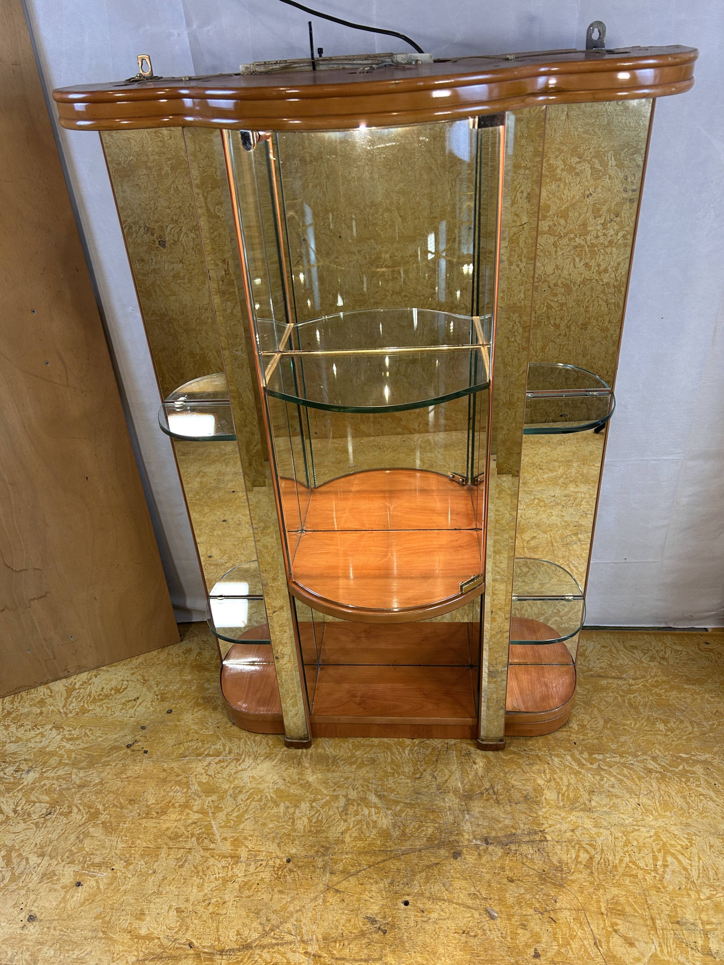 Art Deco Style Hanging Cabinet & Perfume Counter – Ex-English Perfume shop