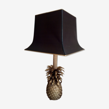 Pineapple lamp in bronze