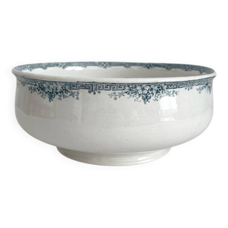 Antique ironware salad bowl “Lucy” Saint Amand