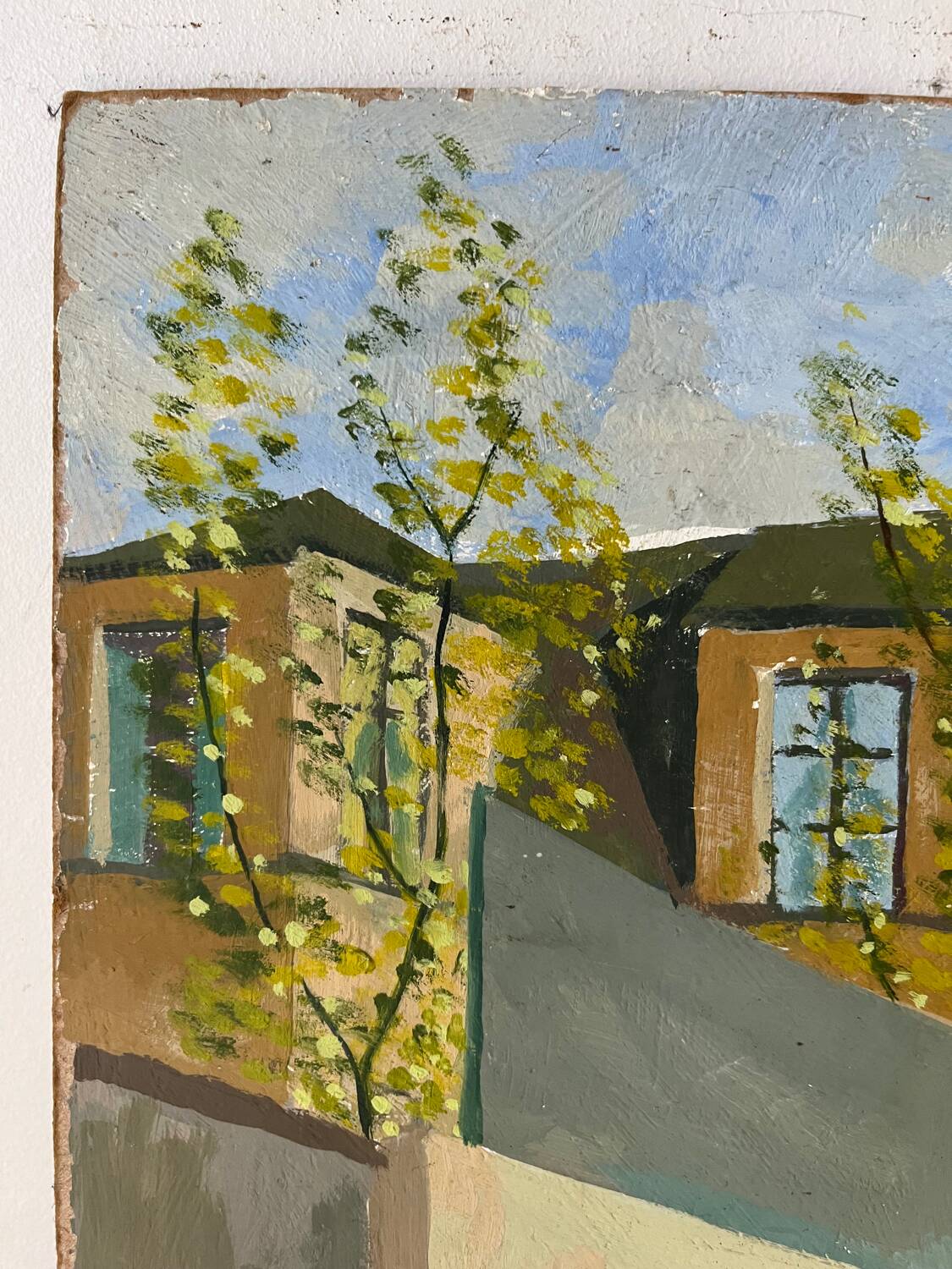 Street scene, Robert Mahelin (1889-1968)