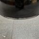 Black enamel Bauhaus factory lamp from Industria Rotterdam