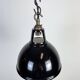 Vintage Industrial Black Painted Pendant Lamp