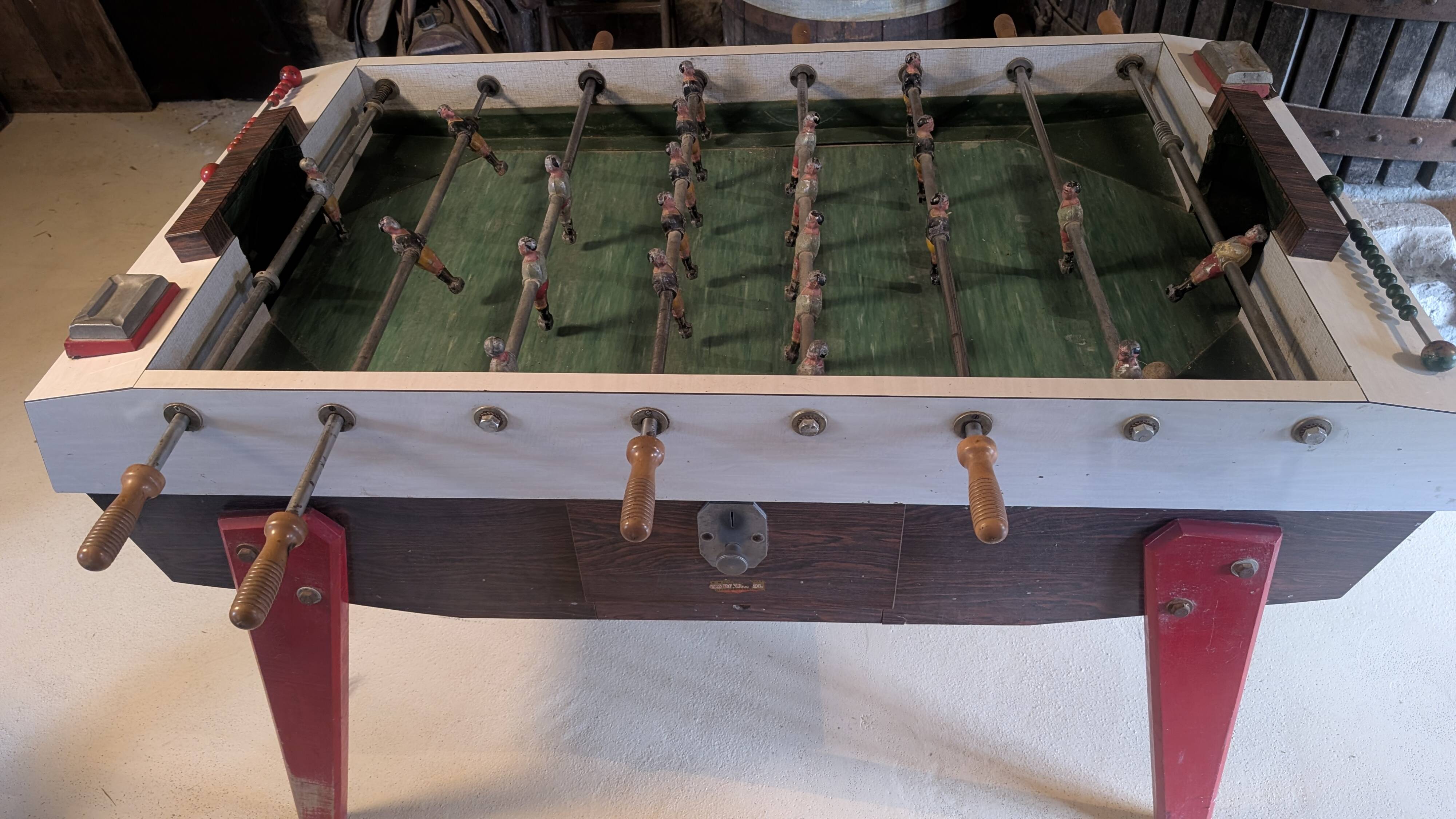 Babyfoot Bounhol, Pierre de Bresse, année 60