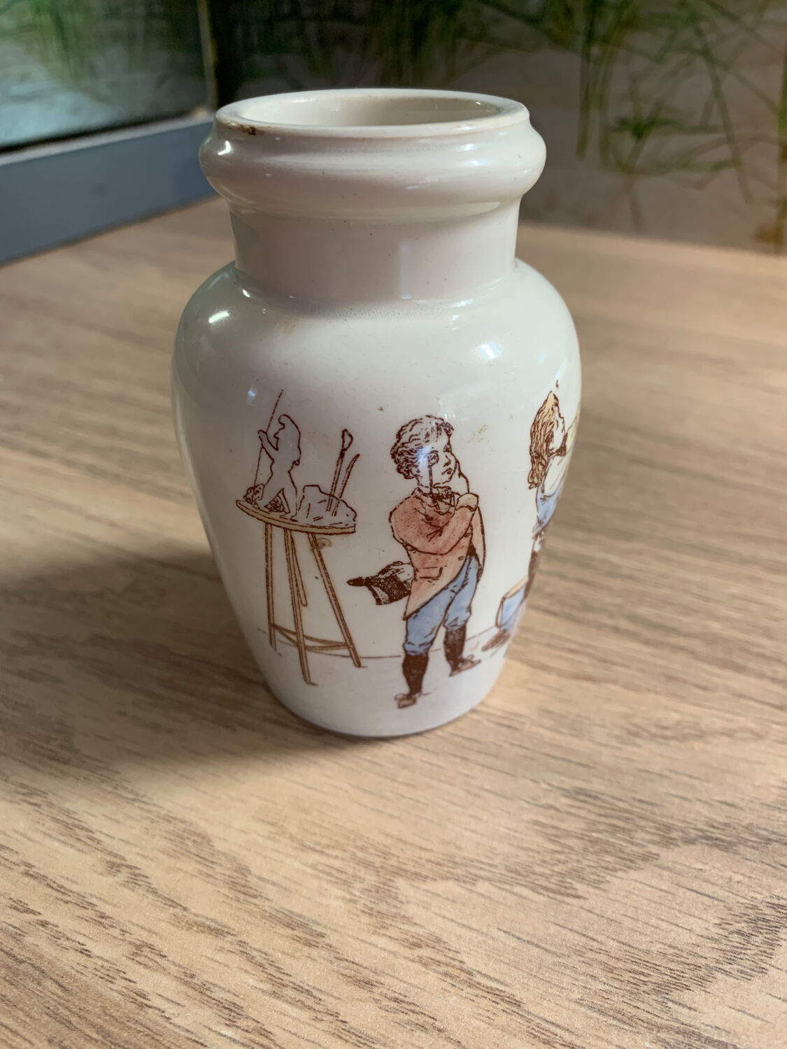 K.G Luneville mustard pot