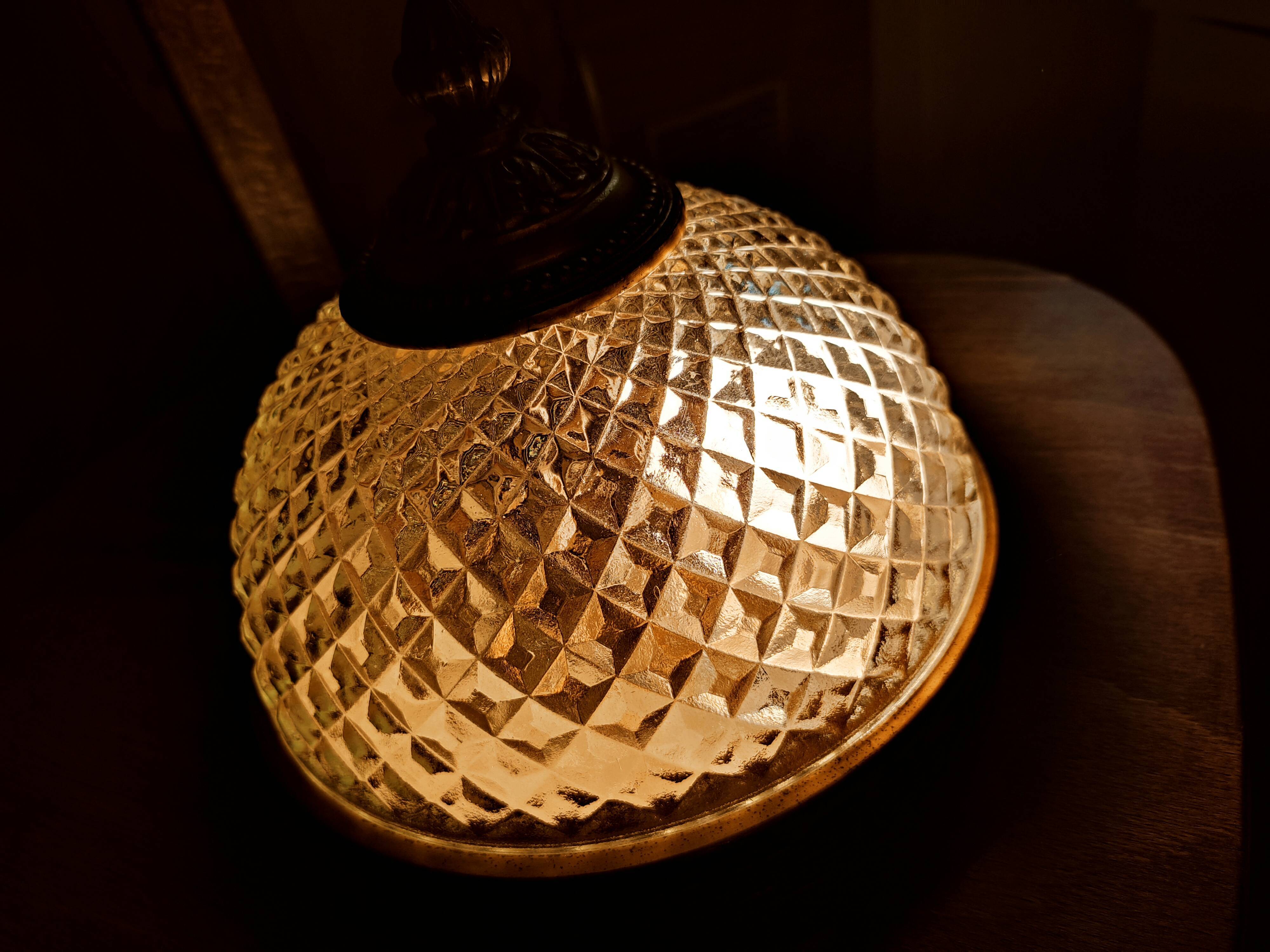 Bohemian ceiling lamp diamond spikes