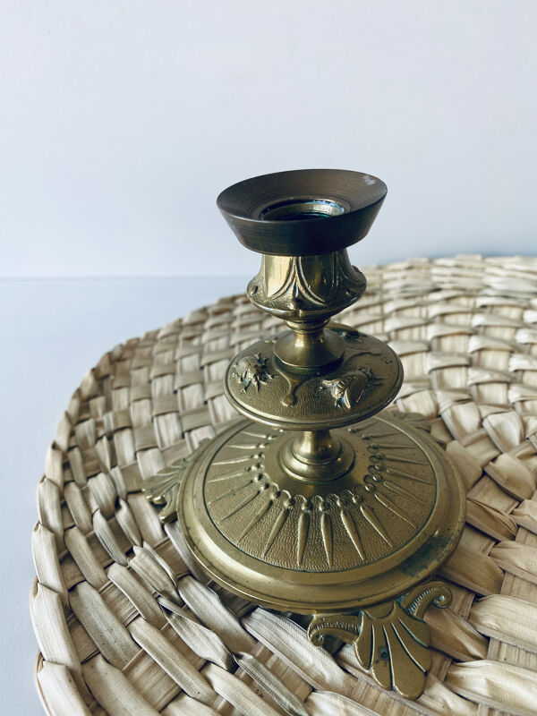 Bougeoir décor insectes