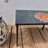 Small ceramic tile table