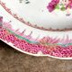 Deep plate from the Compagnie des Indes Famille Rose porcelain, 18th century