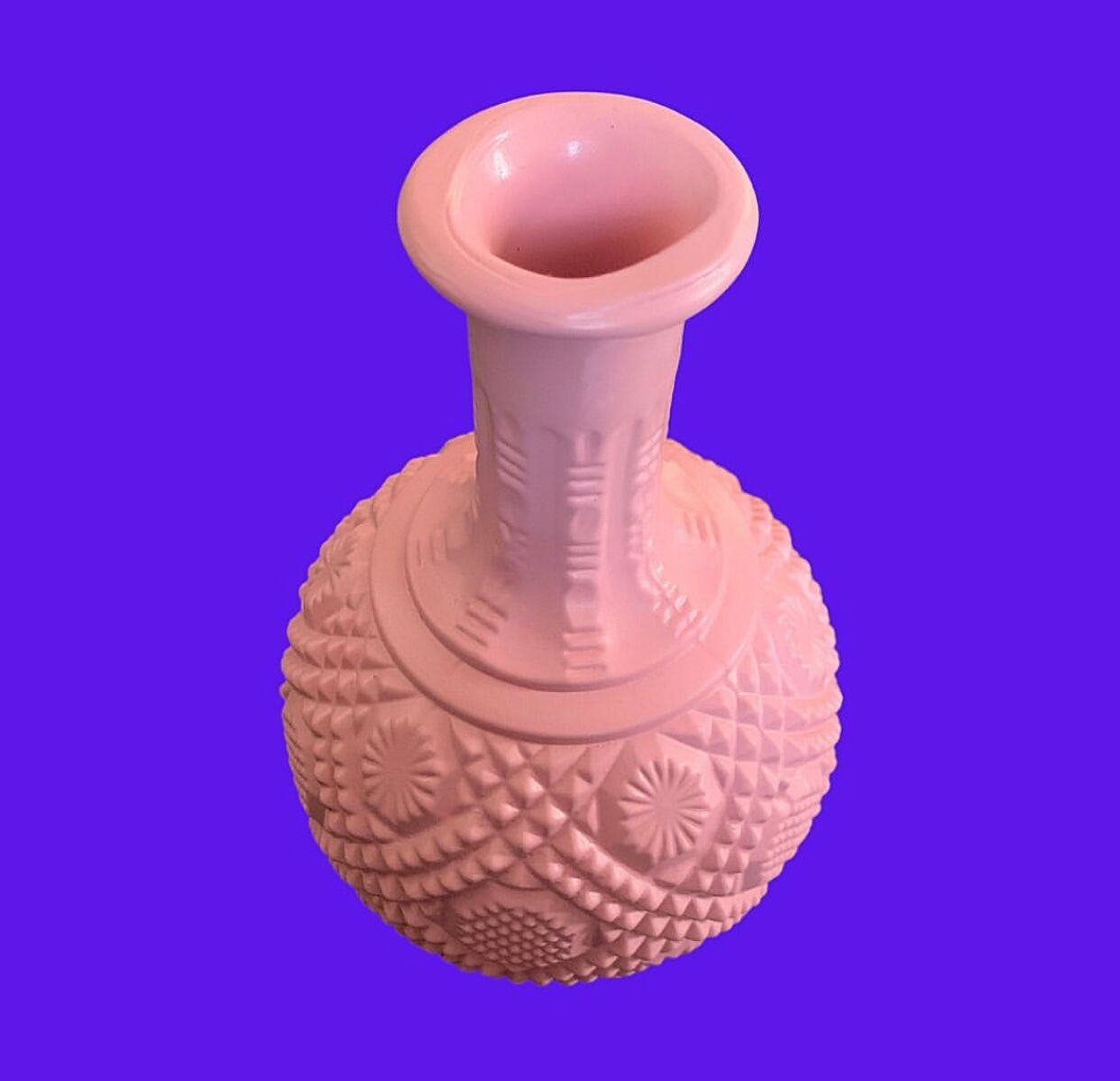 Vase soliflore rose original