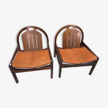 Pair of armchairs Baumann Argos