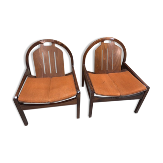 Pair of armchairs Baumann Argos