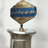 Lámpara de techo " Voghera" de cristal. Italia, 1970s.