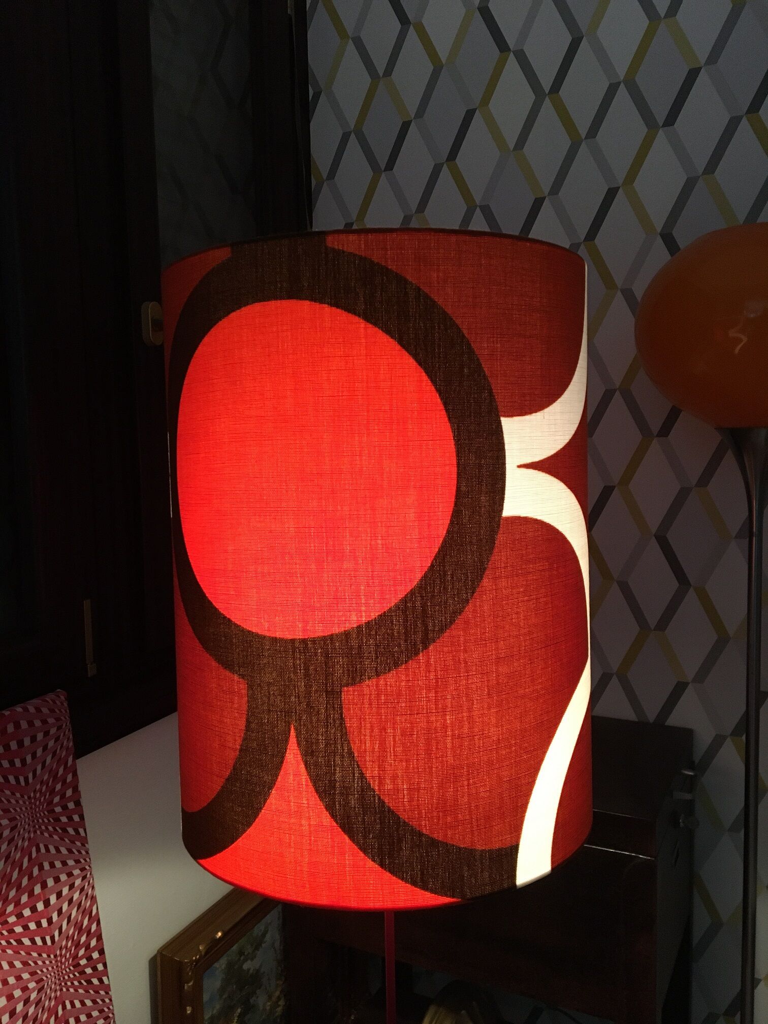 Lana vintage lampshade 70s