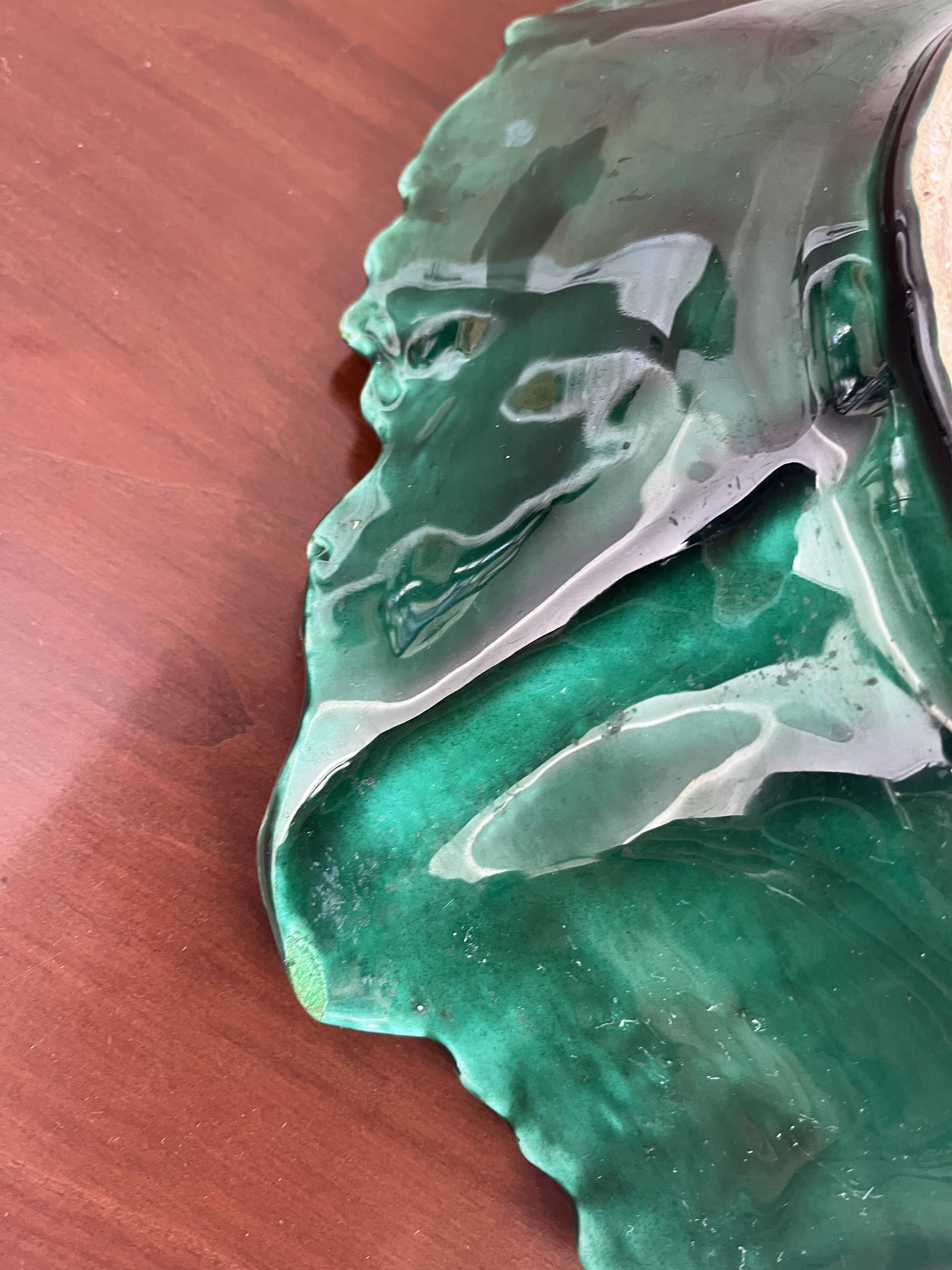 Vallauris ceramic dish